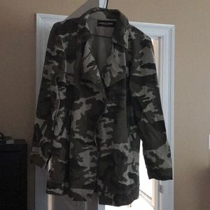 Camo blazer